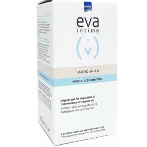 Intermed Eva Intima Lactic pH3.8 Minor Discomfort 9 προγεμισμένοι εφαρμοστές μιας χρήσης x 5g