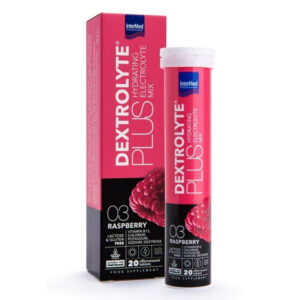 Intermed Dextrolyte Plus Ηλεκτρολύτες με Γεύση Raspberry 20 Αναβράζοντα Δισκία