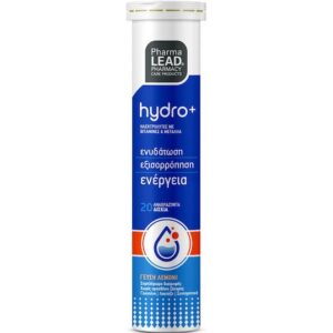 Pharmalead Hydro+ με Γέυση Λεμόνι 20 αναβράζοντα δισκία