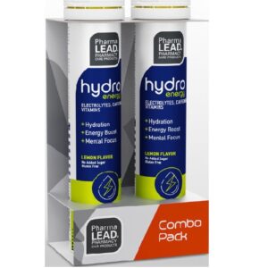 Pharmalead Hydro Energy 195mg Λεμόνι 2 x 20 αναβράζοντα δισκία