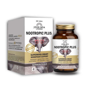 John Noa Liposomal Nootropic Plus για την Μνήμη 30 φυτικές κάψουλες
