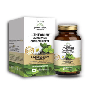 John Noa L-Theanine & Melatonin Chamomile Ext. Συμπλήρωμα για τον Ύπνο 90 φυτικές κάψουλες