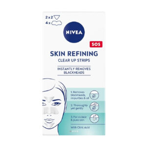 Nivea Skin Refining Clear Up Strips Nose Strips Προσώπου για Καθαρισμό 2τμχ