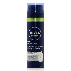 Nivea Men Hydrocare Shaving Foam Αφρός Ξυρίσματος Τριπλής Φροντίδας 200ml