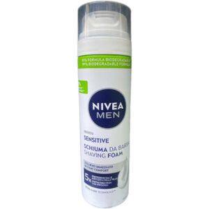 Nivea Men Sensitive Αφρός Ξυρίσματος, 200ml