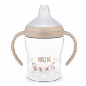 Nuk Perfect Match Training Cup Monkey 0-6m Μπεζ 150ml