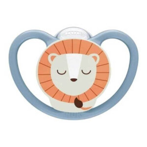NUK Perfect Match Air Night Πιπίλα Blue Lion 6-18m 1τεμ