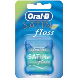 Oral-B Satin Floss Κερωμένο Οδοντικό Νήμα με Γεύση Μέντα 25m