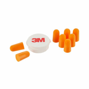 3M Ear Plugs Ωτοασπίδες Σφουγγαράκι με Διάφανη Θήκη Αποθήκευσης 8 τμχ