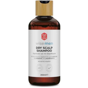 VICAN Wise Men Dry Scalp Shampoo Ανδρικό Σαμπουάν για την Ξηροδερμία, 250ml