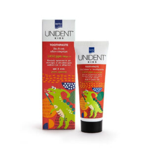 INTERMED Unident Kids Toothpaste 1450ppm Οδοντόκρεμα με Γεύση Φράουλα από 6+ χρονών 50ml