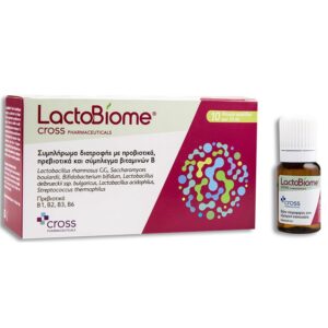 LactoBiome Συμπλήρωμα με Προβιοτικά & Πρεβιοτικά 10 x 10ml
