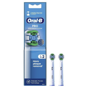 Oral-b Precision Ανταλλακτική Κεφαλή Ηλεκτρικής Οδοντόβουρτσας 2τεμ