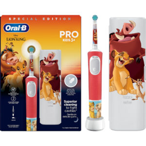 Oral-B Vitality Pro Ηλεκτρική Οδοντόβουρτσα Lion King Με Θήκη Ταξιδίου, Για Παιδιά 3+ Ετών