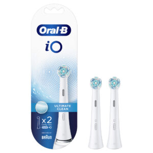 Oral-B iO Ultimate Clean Ανταλλακτικές Κεφαλές για Ηλεκτρική Οδοντόβουρτσα 2τμχ