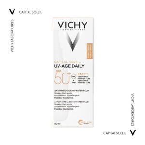 Vichy Capital Soleil UV-Age Daily Αντηλιακό Προσώπου SPF50+ 80ml