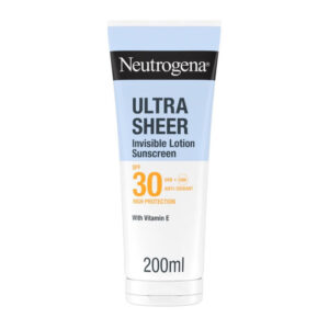 Neutrogena Ultra Sheer Invisible Hydrating Lotion Αντηλιακό Σώματος & Προσώπου SPF30 200ml