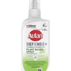 Autan Defense Plant Based Εντομοαπωθητική Λοσιόν σε Spray Κατάλληλη για Παιδιά 100ml