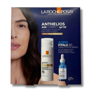 La Roche-Posay Promo Pack Anthelios Age Correct SPF50 50ml & Δώρο Hyalu B5 Suractivated Serum 10ml