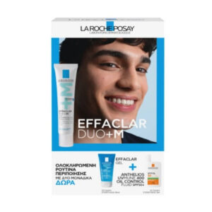 La Roche Posay PROMO Effaclar DUO+M, Κρέμα κατά των Ατελειών & ΔΩΡΟ Effaclar Gel 50ml & Anthelios UVMUNE 400 Oil Control Fluid SPF50+ 3ml
