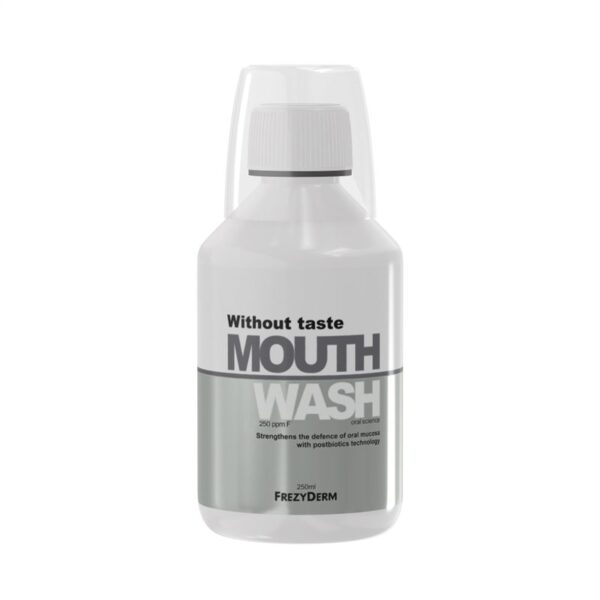 Frezyderm Mouthwash Without Taste στοματικό διάλυμα χωρίς γεύση και άρωμα 250ml