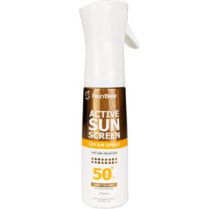 Frezyderm Active Sunscreen Cream Spray SPF50+ Πολύ Υψηλή Προστασία & Χρυσαφένιο Μαύρισμα 275mL