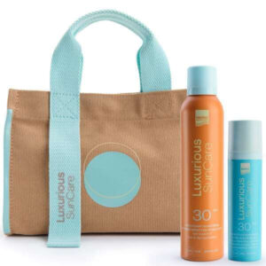 Intermed Promo Luxurious Αντηλιακό Προσώπου Spf30 για Λιπαρές Επιδερμίδες 50ml & Invisible Spray Face & Body Spf30 200ml & Τσαντάκι Θαλάσσης