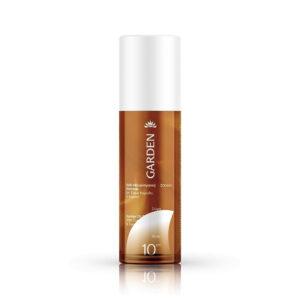 Garden Suntan Oil Shimmer Αντηλιακό Λάδι για το Σώμα SPF10, 200ml