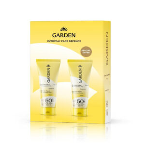 Garden Promo Everyday Face Defence Αντηλιακή Κρέμα Προσώπου με Υαλουρονικό Οξύ SPF50+ 50ml (1+1 δώρο)