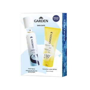 Garden PROMO Sun Box με Lotion Αντηλιακής Προστασίας Πρόσωπο & Σώμα SPF50 200ml & Ιαματικό Νερό Souroti 150ml
