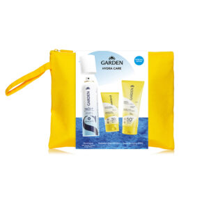 Garden PROMO Sun Bag Hydra Care Lotion SPF50 75ml + Face Cream SPF50 25ml + Ιαματικό Νερό Spray Souroti 150ml