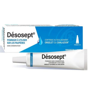 Bausch & Lomb Desosept Οφθαλμική Αλοιφή για την Εμφάνιση Κριθής ή Χαλάζιου, 15gr