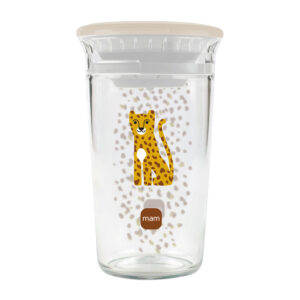 MAM Easy To Drink Cup Εκπαιδευτικό Μπιμπερό Πλαστικό σαν γυαλί 8+ 290ml