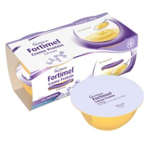 FORTIMEL Creme Protein 1.6Kcal Με Γεύση Μπανάνα 4 Συσκευασίες Των 125gr