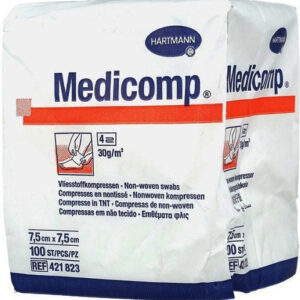 Hartmann Medicomp Μη Αποστειρωμένες Γάζες 7,5x7,5cm 100τμχ