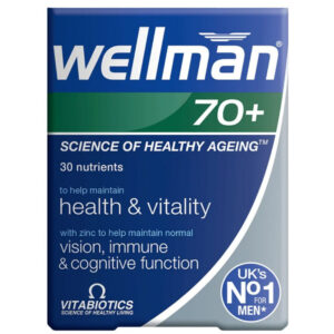 Vitabiotics Wellman 70+ Ειδικό Συμπλήρωμα Διατροφής 30 ταμπλέτες
