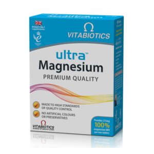 Vitabiotics Ultra Magnesium 375mg 60 ταμπλέτες
