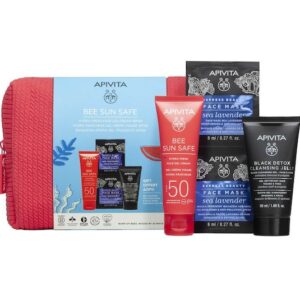 Apivita PROMO Bee Sun Safe Hydra Fresh Σετ με Αντηλιακό Προσώπου SPF50 4τμχ