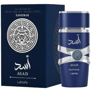 Lattafa Men's Asad Zanzibar Eau de Parfum Ανδρικό Άρωμα, 100ml