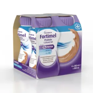 Nutricia Nutricia Fortimel Protein 1.5kcal Υπερπρωτεϊνικό Ρόφημα με γεύση Σοκολάτα, 4x200ml