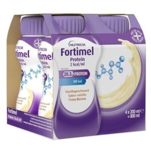 Nutricia Fortimel Protein 2 Kcal με γεύση Βανίλια 4x200ml
