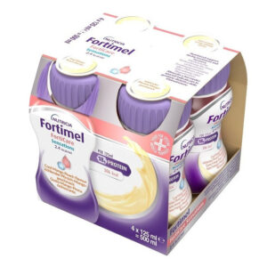 Nutricia Fortimel Forticare Sensations 2,4kcal Δροσιστικό Μάνγκο - Ροδάκινο 4x125ml
