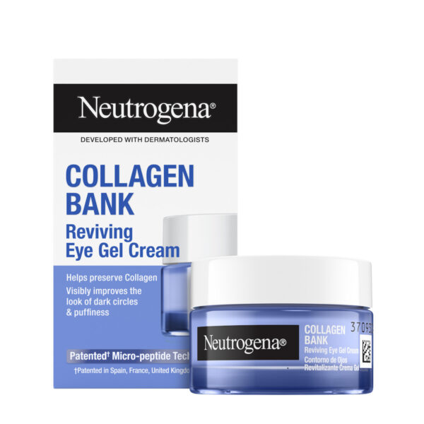 Neutrogena Collagen Bank gel ματιών με κολλαγόνο 15ml για ενυδάτωση και πιο ξεκούραστη όψη γύρω από τα μάτια