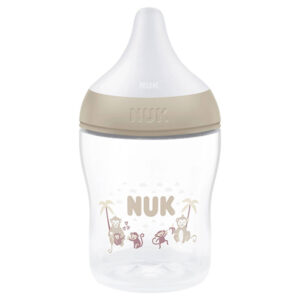 NUK Perfect Match Αnti-Colic Πλαστικό Μπιμπερό με Δείκτη Ελέγχου Θερμοκρασίας 0m+, 150ml