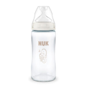 Nuk First Choice Γυάλινο Μπιμπερό 3m+, Seahorse 240ml