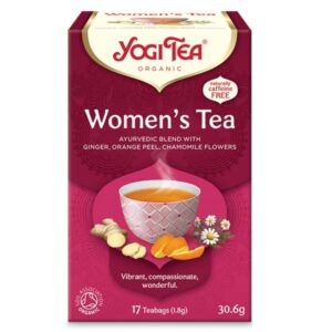Yogi Tea Women’s Tea 17 φακελάκια βιολογικό αφέψημα με χαμομήλι και τζίντζερ για χαλάρωση και καθημερινή ευεξία