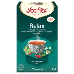 YOGI TEA Relax herbal tea με βότανα χαλάρωσης 17 φακελάκια