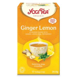 YOGI TEA Ginger Lemon τσάι με τζίντζερ και λεμόνι 17 φακελάκια