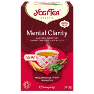 ogi Tea Mental Clarity 17 φακελάκια βιολογικό αφέψημα με ginkgo και μέντα για συγκέντρωση και πνευματική διαύγεια