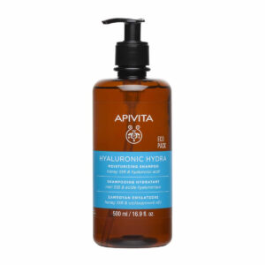 Hyaluronic Hydra Moisturizing Shampoo Eco Pack 500ml ενυδατικό σαμπουάν με υαλουρονικό οξύ για ξηρά και αφυδατωμένα μαλλιά